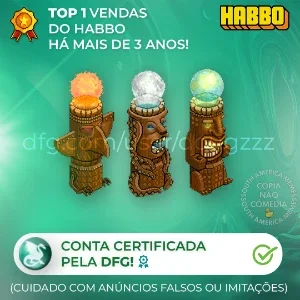 TOTEM COMPLETO HABBO - PEGUE SEUS EFEITOS
