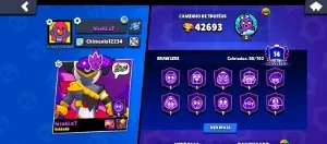 Conta brawl stars 42K de troféus