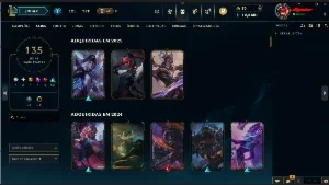Conta Level 313 Com Skins E Mmr De Plat
