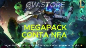 Super pack NFA - league of legends todos os servidores