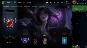 conta de lol diamond 1 15 skins lvl 184