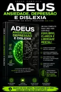 🧠✨ Kit 10 Ebooks: Adeus Ansiedade, Depressão E Dislexia ✨🧠