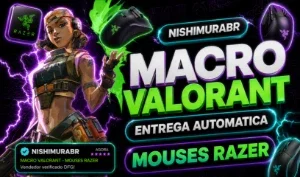 💎 Macro Pro Vitalício | Valorant No-Recoil Razer & Logitec