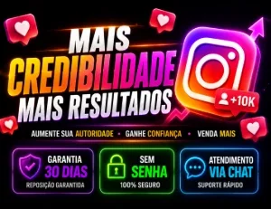 PROMOÇÃO - 1000 Seguidores Instagram por apenas R$ 5,00