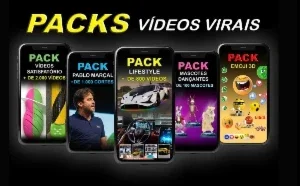 Pack Vídeos Virais +10000 Vídeos: ✅