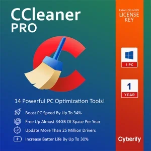 CCleaner Professional - 1 Dispositivo / 1 Ano (PC)