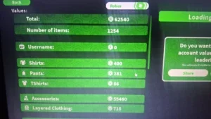 Conta Roblox RARA,+62.500 Robux gastos.Kitsune e Buddha PERM