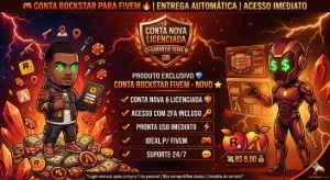🎮 Conta Rockstar Para Fivem 🔥 | Acesso Imediato + 2Fa
