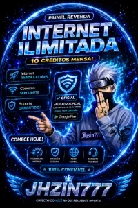 Painel de Revenda de Internet Ilimitada 10 Créditos|30 Dias
