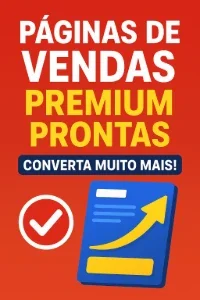 Páginas de Vendas Premium Prontas — Converta Muito Mais!