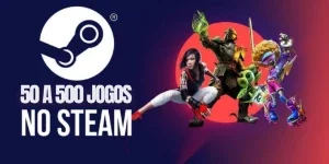 Steam 50 a 500 Jogos