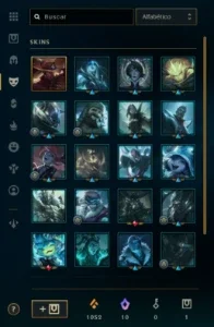 conta lol level 196