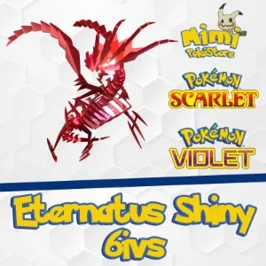 Eternatus Shiny 6ivs - Pokémon Scarlet Violet