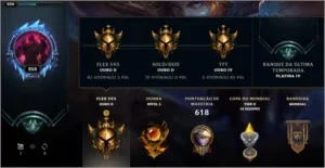 Vendo Conta Ouro II 218 Skins