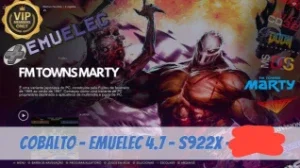 RetroGamer EMUELEC 4.7 Imagem V8 128GB Box Android 2024