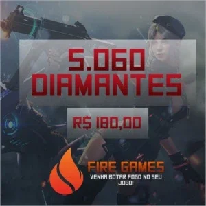 5.060 DIAMANTES - FREE FIRE