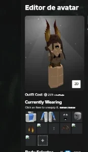 Conta Roblox Com Golden Horns Of Pwnage Celebrity Series 8
