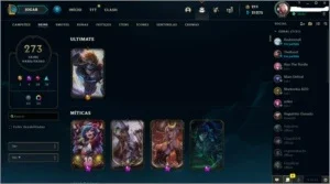Vendo conta League of Legends