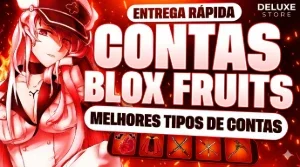 Conta Blox Fruits Level 2800 MAX |CDK,GH,SG| 1 A 5 MITICAS