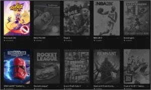Conta Epic Games Com Varios Jogos