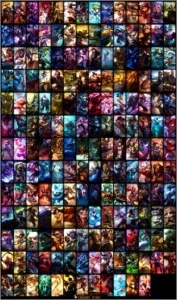 conta League of Legends 183 skins platina 3