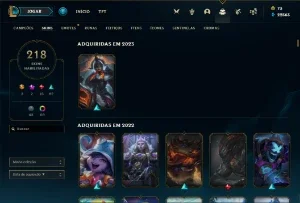 Venda De Conta De league of Legends E Valorant