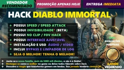 HACK DIABLO IMMORTAL v5.0.0🚀100% INDETECTÁVEL E RECOMENDADO