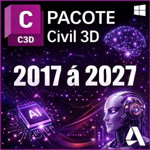 Autodesk Civil 3D - Original 3 Anos