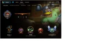 Conta Diamante 5 LoL
