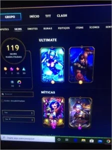 Conta de League Of Legends