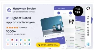 Handyman Service – On-Demand Home Service Flutter