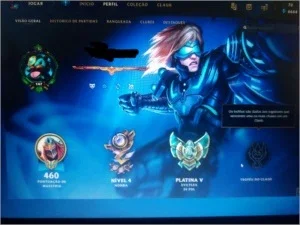 vendo conta de league of legends