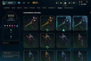 Conta League Of Legends Lvl 668 /// 388 Skins
