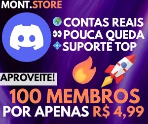 ✅100 Membros do Discord✅- BARATO