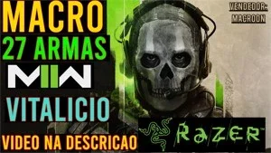 MACRO COD MODERN WARFARE 2 - MOUSES RAZER (VITALICIO)