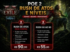 Poe 2 - Rush de atos e up de níveis