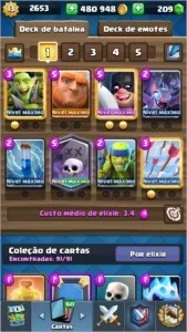 Clash Royale nível 13 + Clash of Clans cv 11