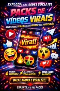 Descubra os melhores packs de vídeos virais prontos para uso