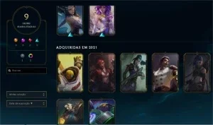 conta platina 2 lol