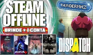 Dispatch/PowerWash 2/Tormented 2 + 8 jogos - Steam Offline