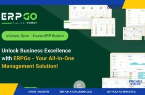 ERP GO - Sistema Erp Saas Estilo Crm Para Gestão Total