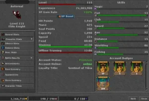 Elite Knight Lvl 115