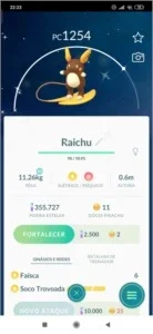 Raichu de alola shiny