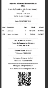 Sistema de Gestão de Vendas e Garantias + Gerador de Recibos