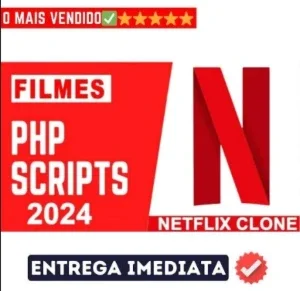 Script site de filmes estilo Netflix