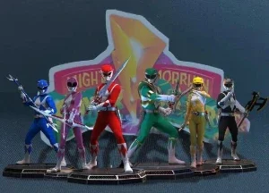 Super Set power ranger stl 3d