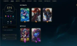 conta 375 skins todos champs/conta valorant com skins