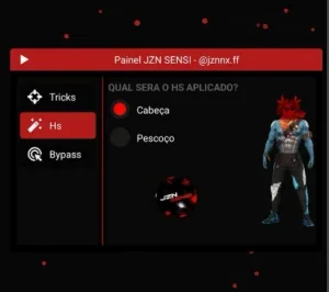 Painel 100% Hs Free Fire