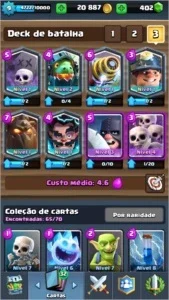 Conta Clash Royale lvl 9 com 6 lendárias sendo uma lvl 2