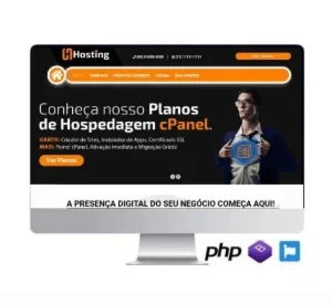 Script PHP Responsivo para Hospedagem